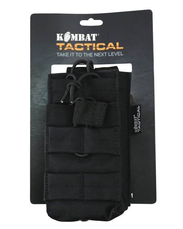 Kombat UK Single Duo Mag Pouch - Black