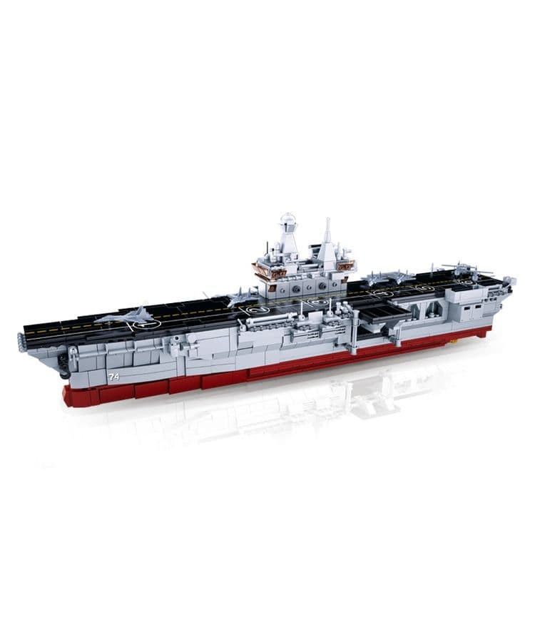 Kombat UK Sluban Aircraft Carrier Building Blocks Set - B0699