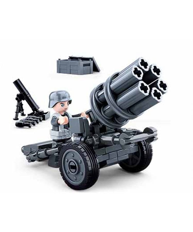 Kombat UK Sluban Anti-Missile Aircraft Gun Building Kit - B0680A