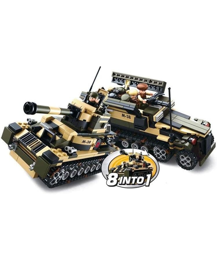 Kombat UK Sluban Army 8 Into 1 Set Display Box - B0587
