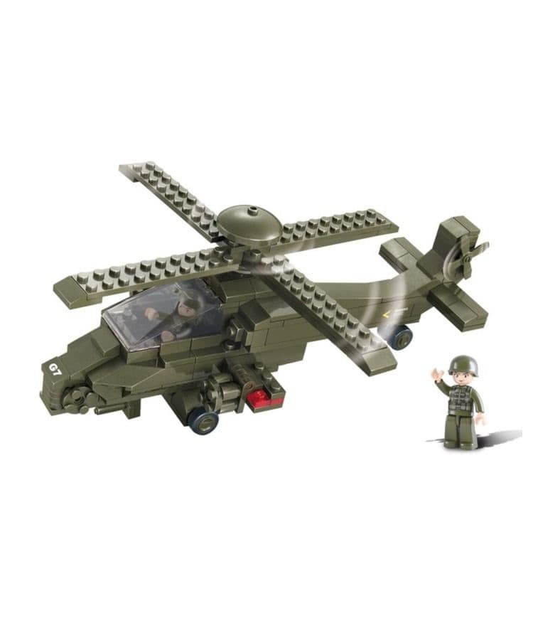 Kombat UK Sluban Army Attack Helicopter Model Kit - B0298