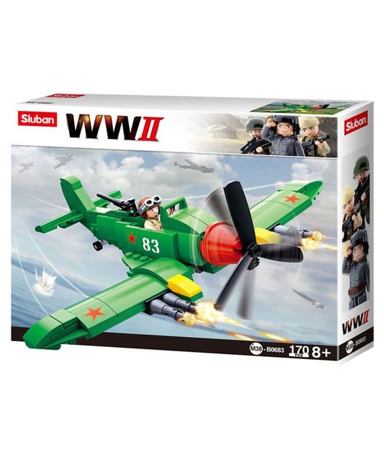 Kombat UK Sluban WWII Allied Ground Attack Aircraft Model Kit - B0683