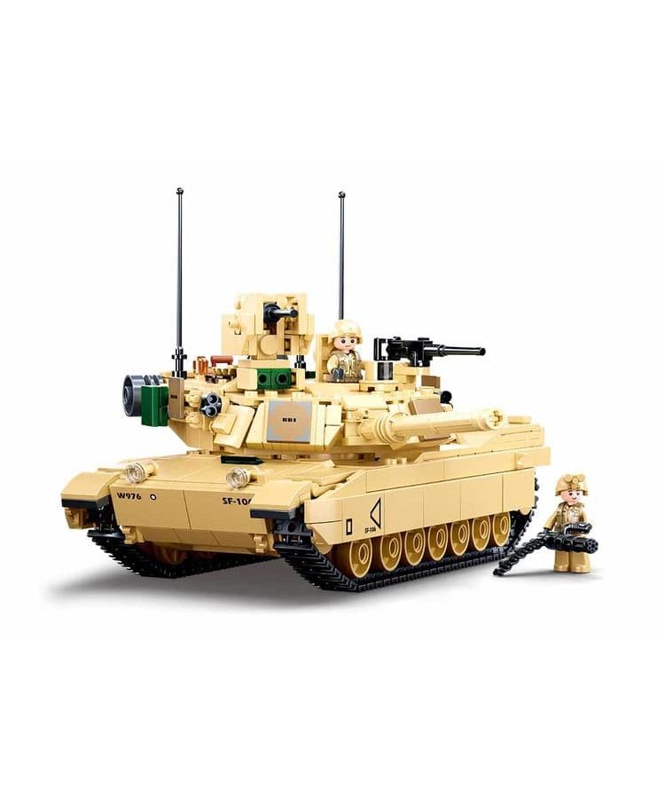 Kombat UK Sluban M1 ABRAMS Building Blocks Set - B0892