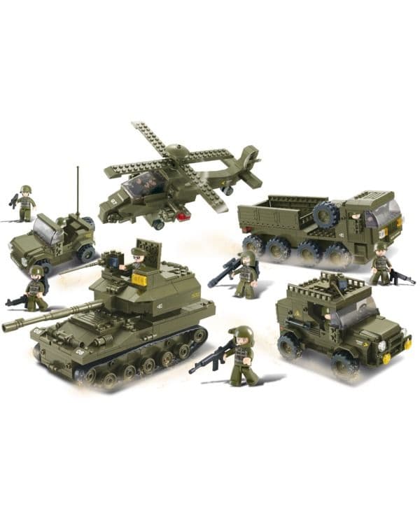 Kombat UK Sluban Land Forces Building Blocks Set - B0311