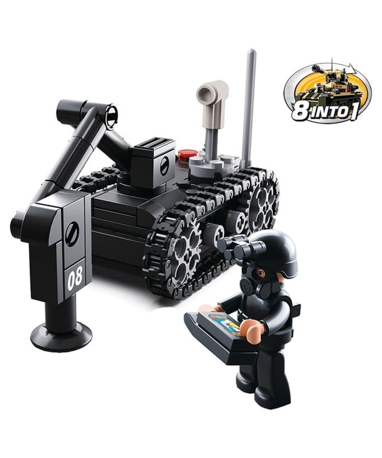 Kombat UK Sluban Mine Sweeper Building Blocks Set - B0587D