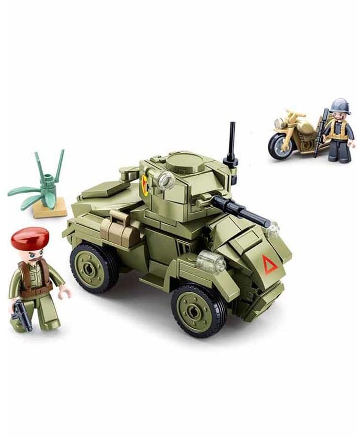 Kombat UK Sluban Small English Armoured Vehicle Model Kit - B0710
