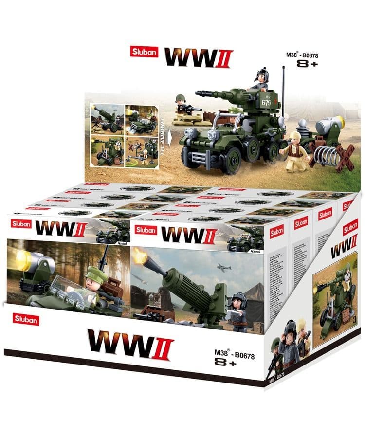 Kombat UK Sluban WWII Display Box Set - B0678