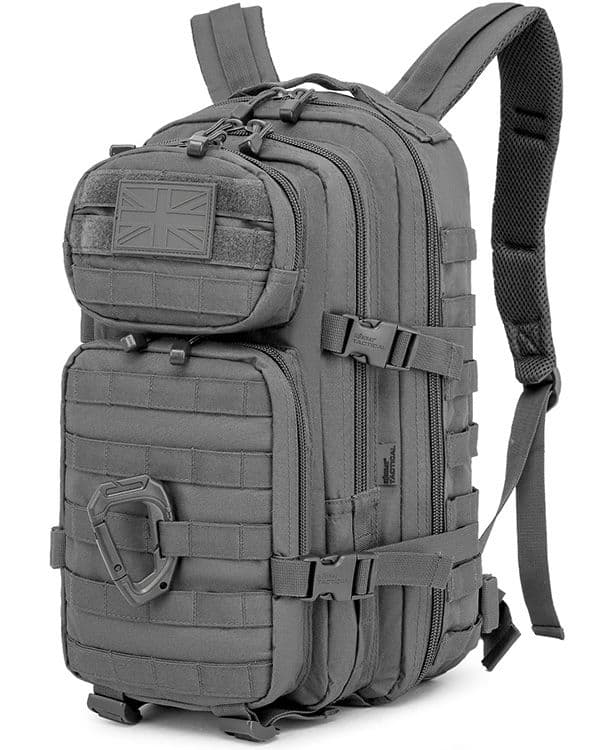Kombat UK Small Molle Assault Pack - 28 Litre - Gunmetal Grey