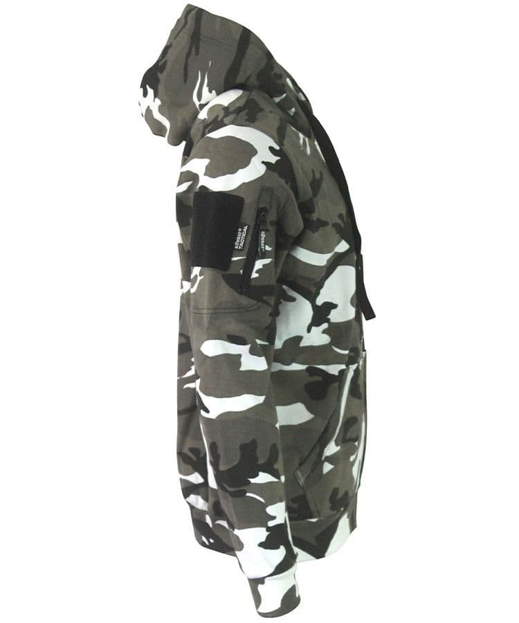 Kombat UK Spec-Ops Full Zip Hoodie in Urban Camo