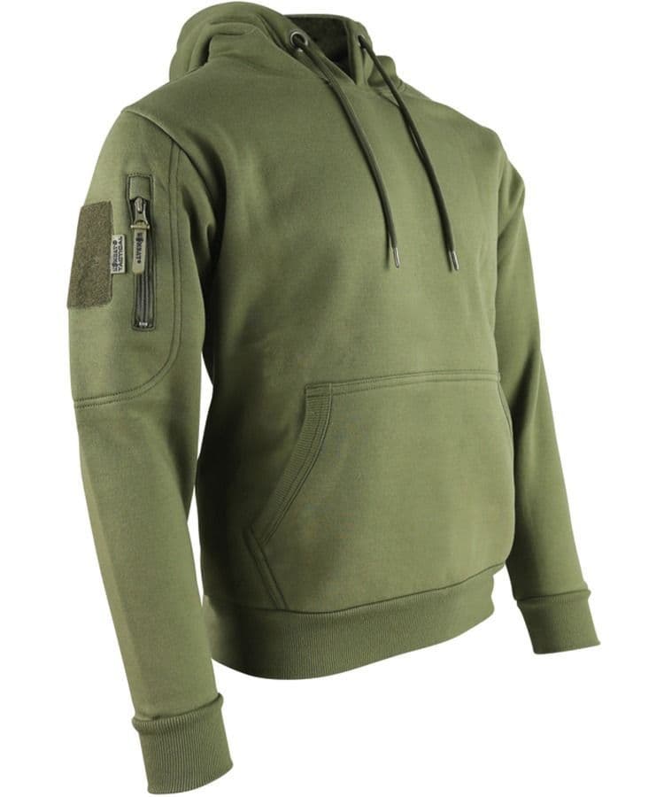 Kombat UK Tactical Hoodie in Olive Green