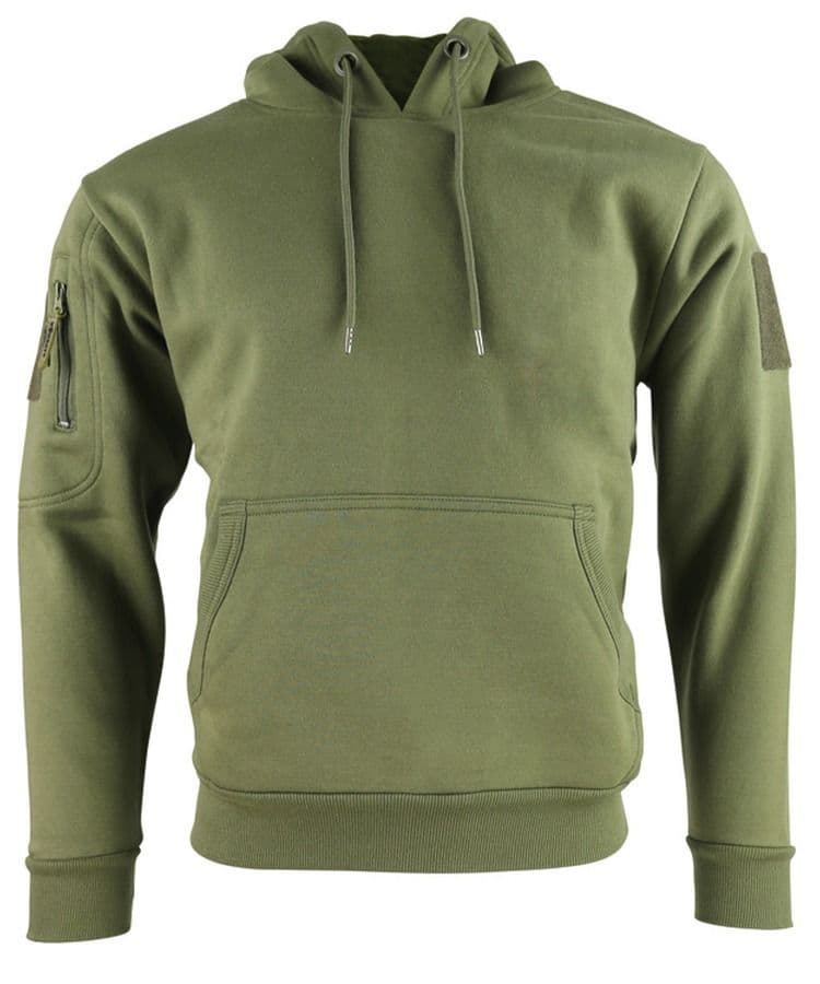 Kombat UK Tactical Hoodie in Olive Green