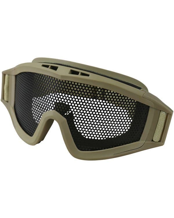 Kombat UK Tactical Operators Mesh Goggles - Coyote