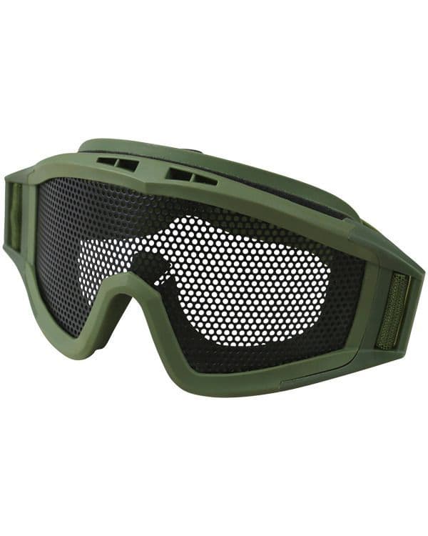 Kombat UK Tactical Operators Mesh Goggles - Olive