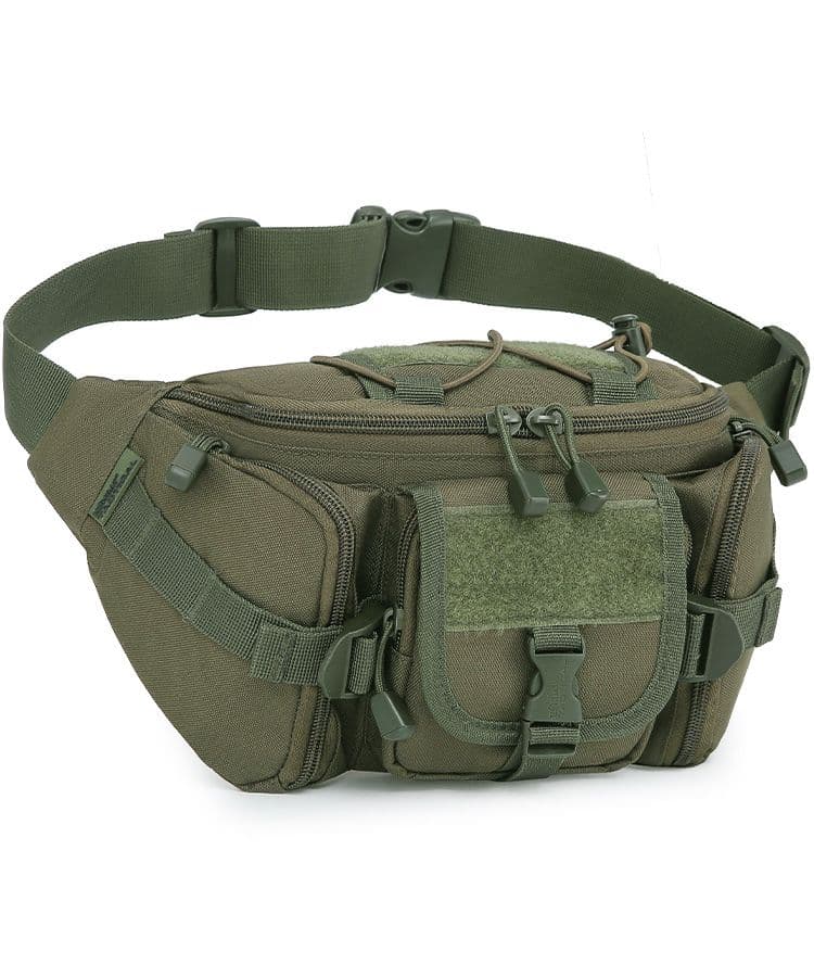 Kombat UK Tactical Waist Bag In Olive Green