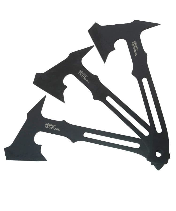 Kombat UK Triple Throwing Axe Set