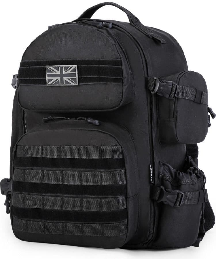 Kombat UK Venture Pack 45L Backpack Bag - Black