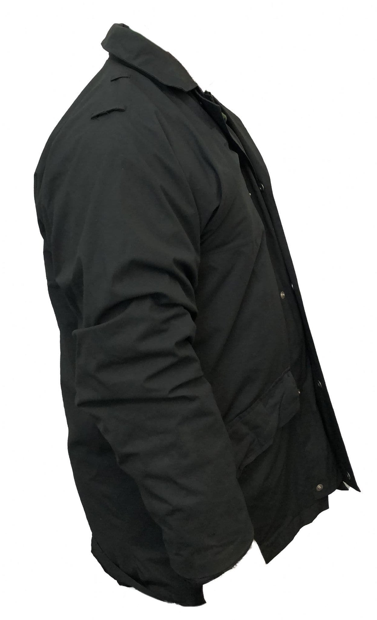 Military JS Waterproof Long Black Jacket - Style 22