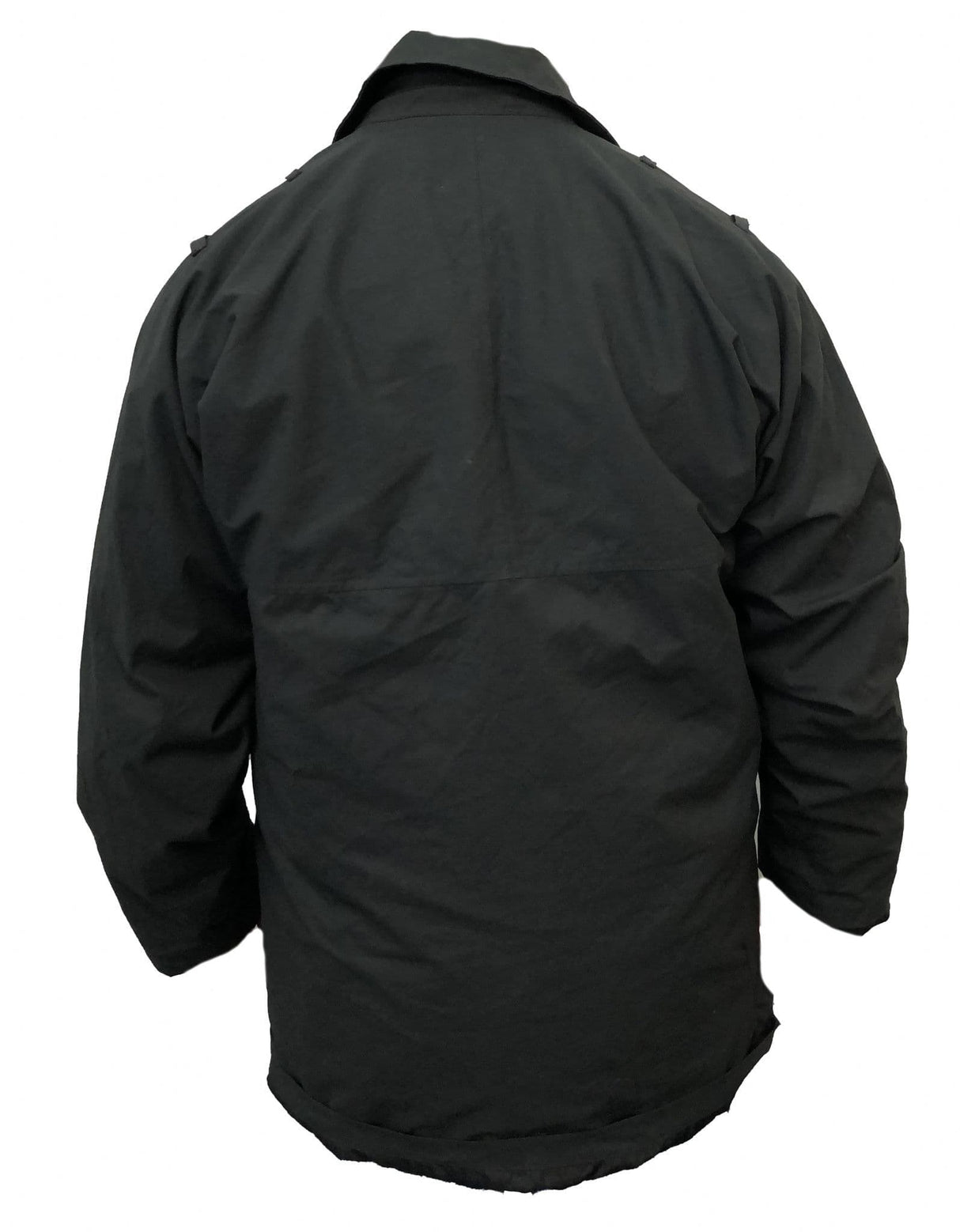 Military JS Waterproof Long Black Jacket - Style 22