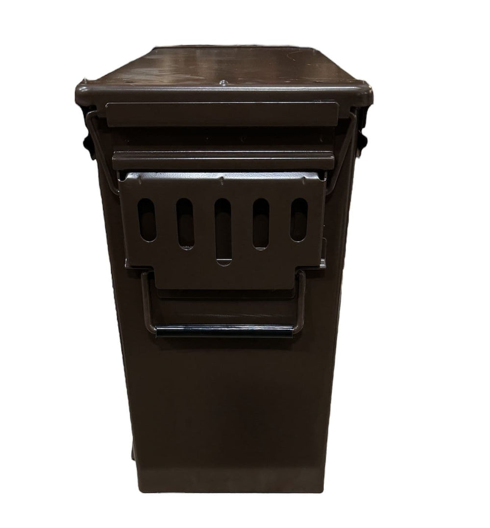 Military M548 Brown Large Metal Ammo Box - Brand New