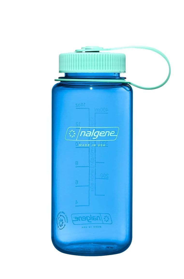 Nalgene 16oz / 0.5L Wide Mouth Sustain Water Bottle - Cornflower Blue