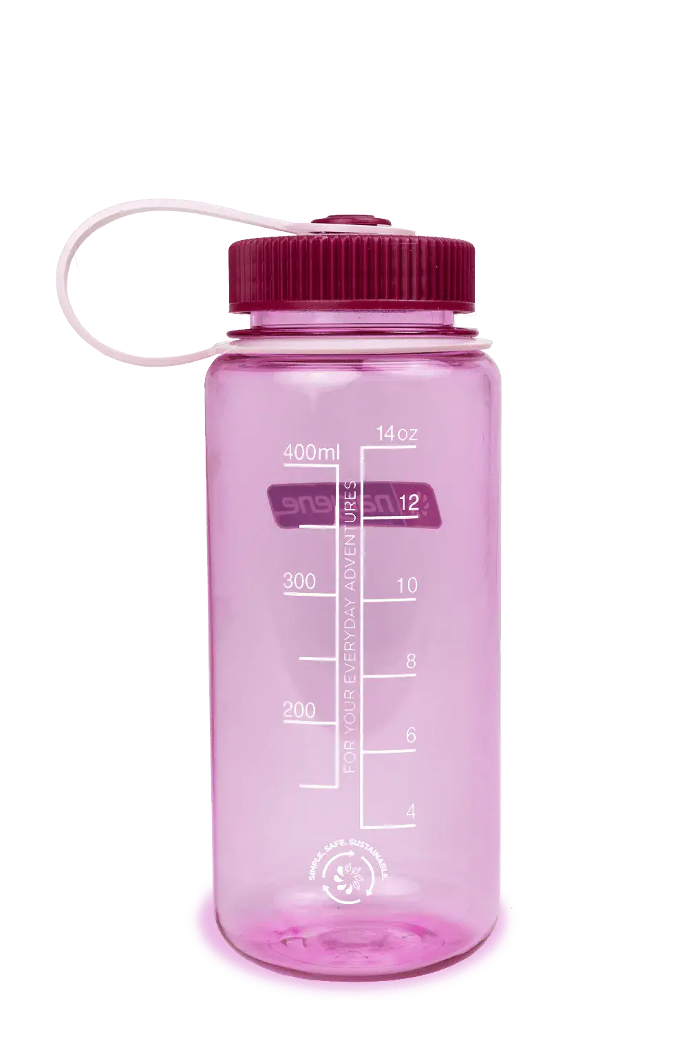 Nalgene 16oz / 0.5L Wide Mouth Sustain Water Bottle - Cosmo