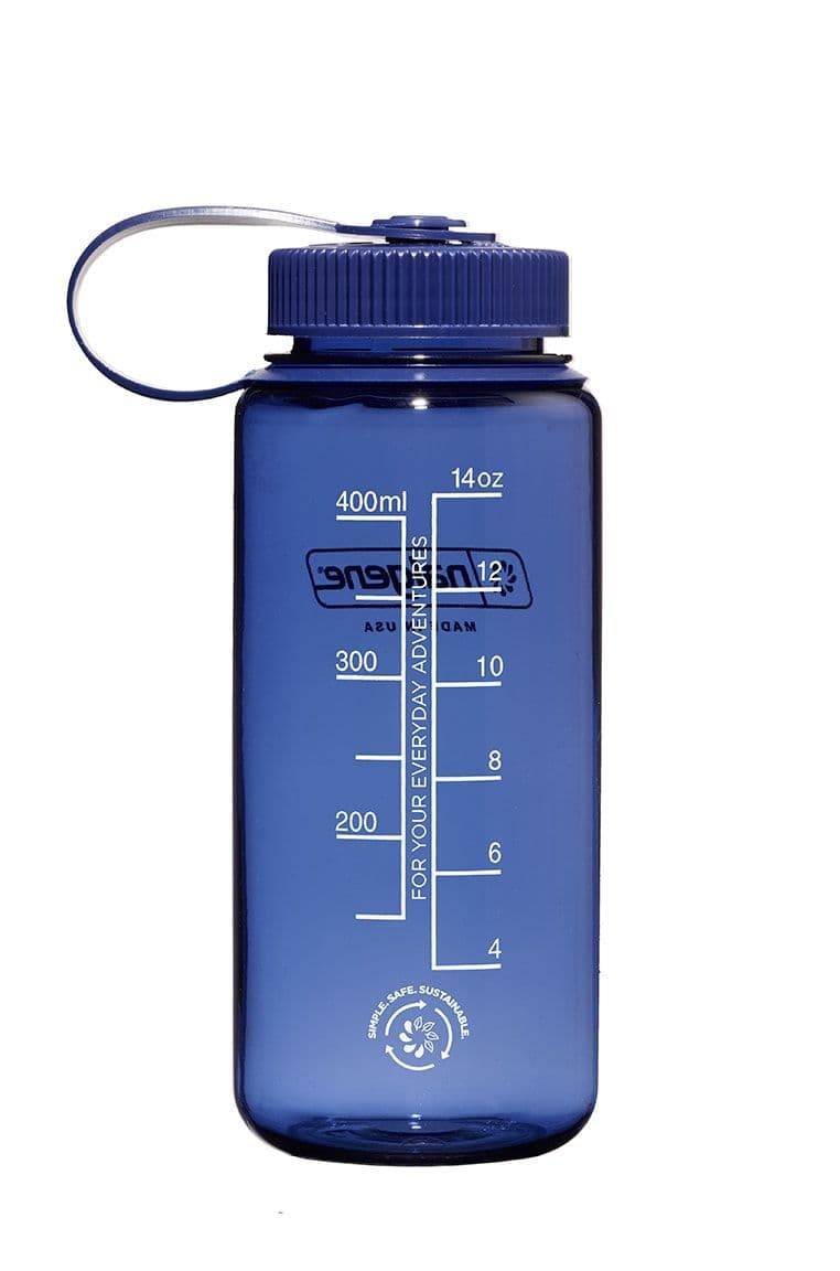 Nalgene 16oz / 0.5L Wide Mouth Sustain Water Bottle - Monochrome Denim