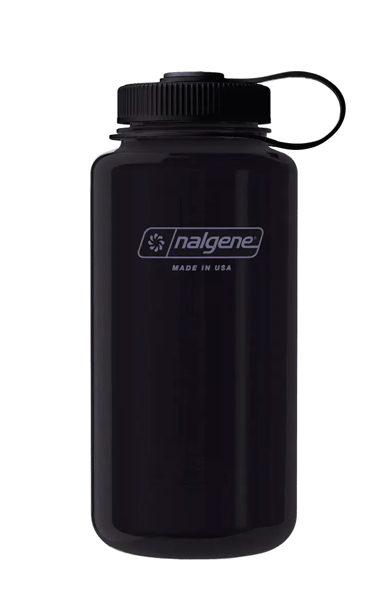 Nalgene 32oz / 1L Wide Mouth Sustain Water Bottle - Odyssey Grey
