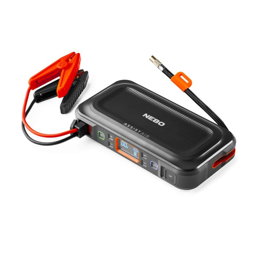 Nebo Assist Air Jump Starter & Air Compressor Power Bank