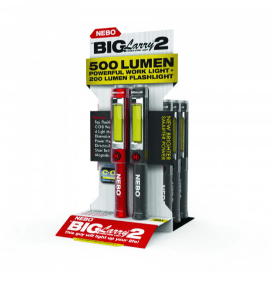 Nebo Big Larry 2 LED Flashlight Torch