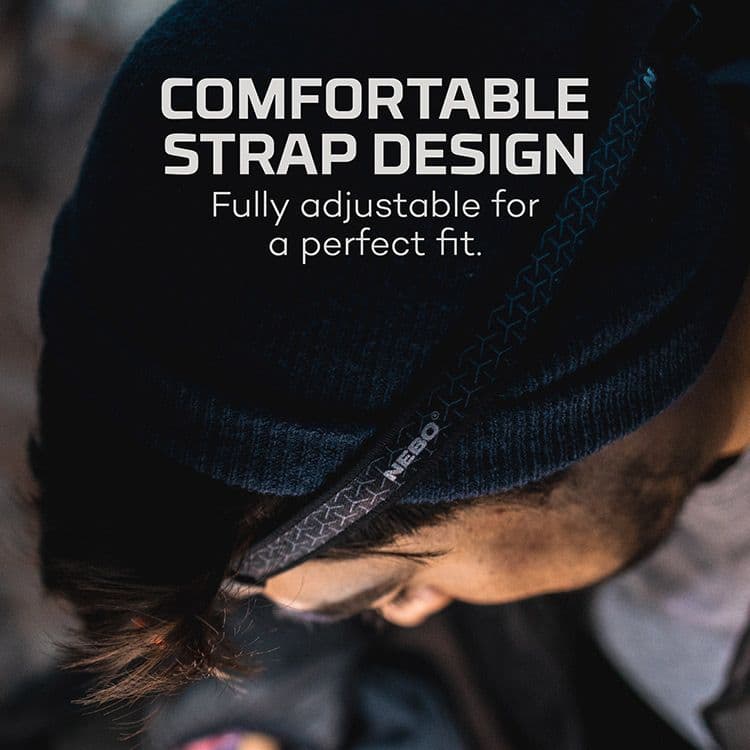 Nebo Einstein 1000 Lumen Rechargeable Flex Headlamp