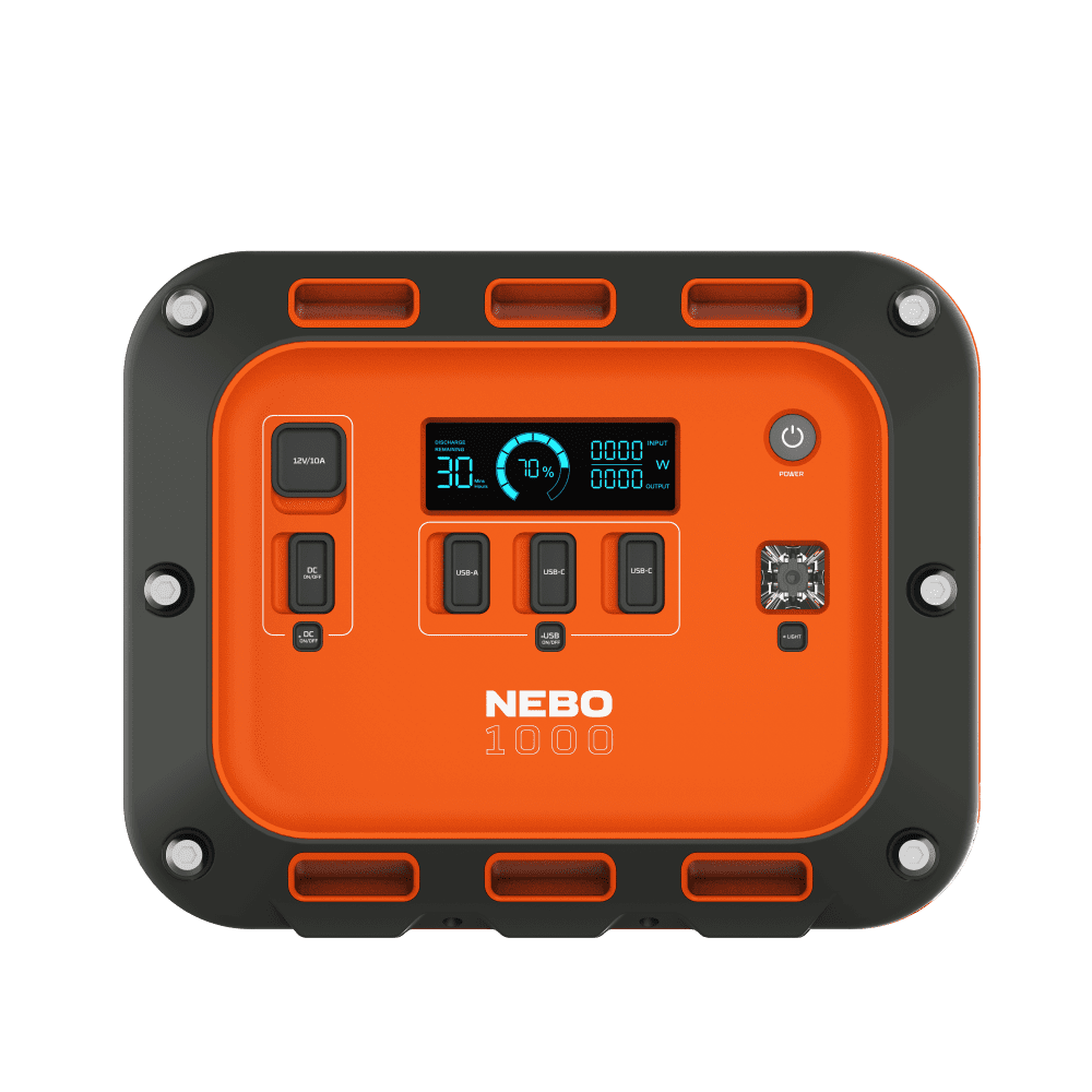 Nebo Intrepid 1000 Power Bank UK Plug Version