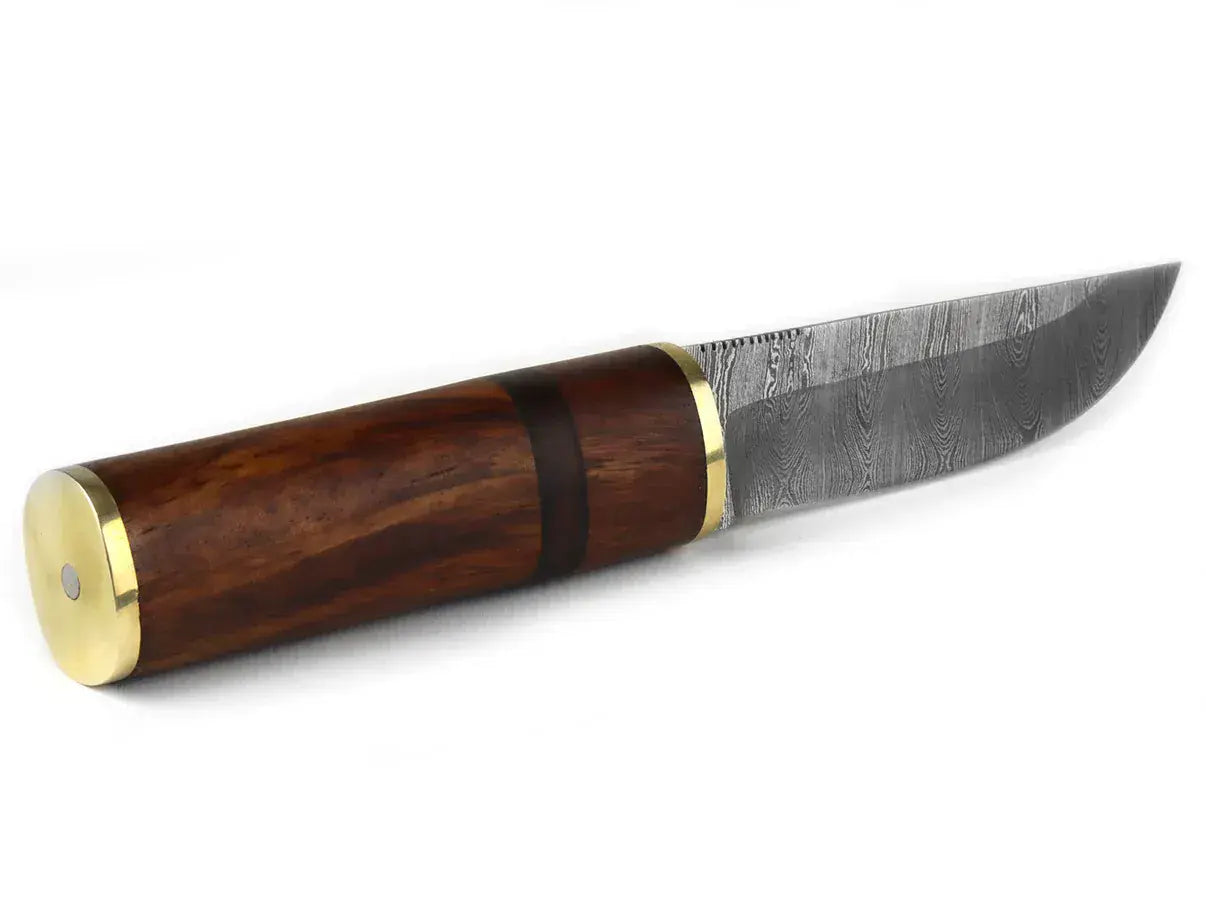 Njord Petri Damascus Puuko Knife
