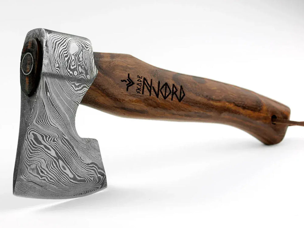 Njord Skade Damascus Compact Axe