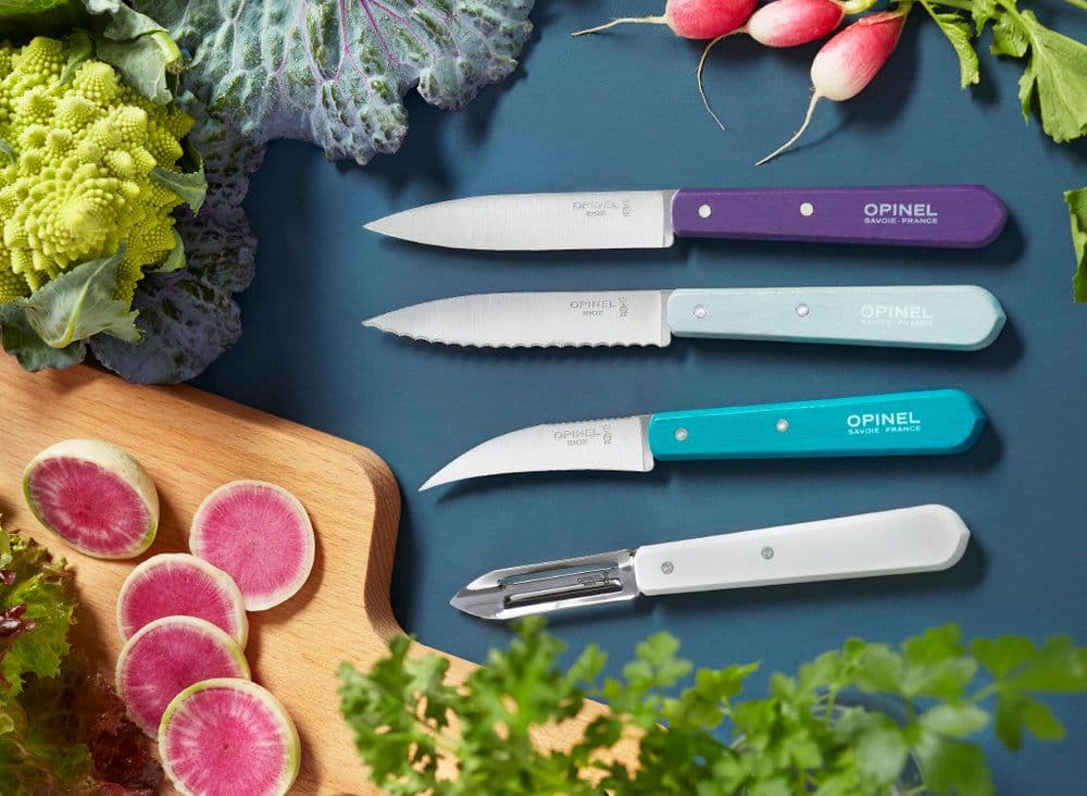 Opinel Art Deco 4pc Kitchen Knife Set