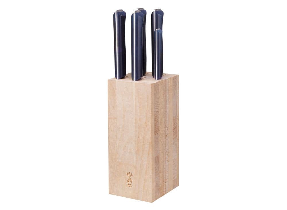 Opinel Beechwood Kitchen Knife Block
