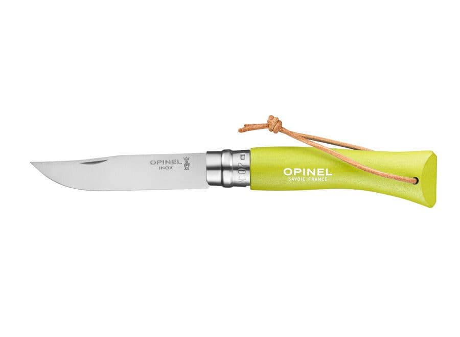 Opinel N°07 Colorama Trekking Knife - Anise