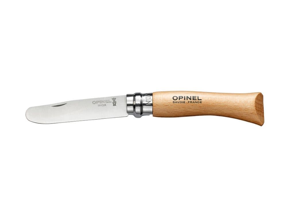 Opinel N°07 Round Ended Knife - Natural
