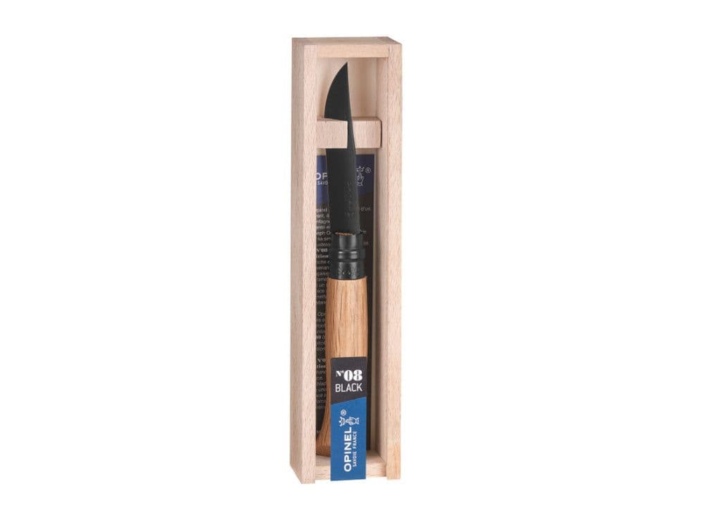Opinel N°08 Black Oak Knife