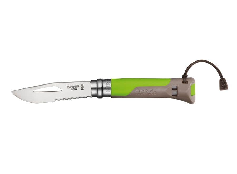 Opinel N°08 Outdoor Knife - Green