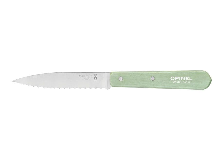 Opinel N°113 Serrated Knife - Sage