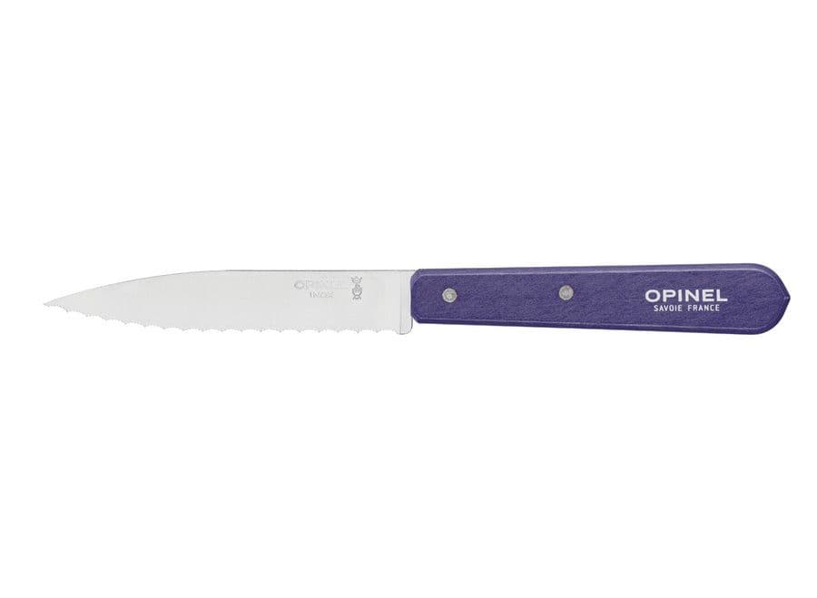 Opinel N°113 Serrated Knife - Violet
