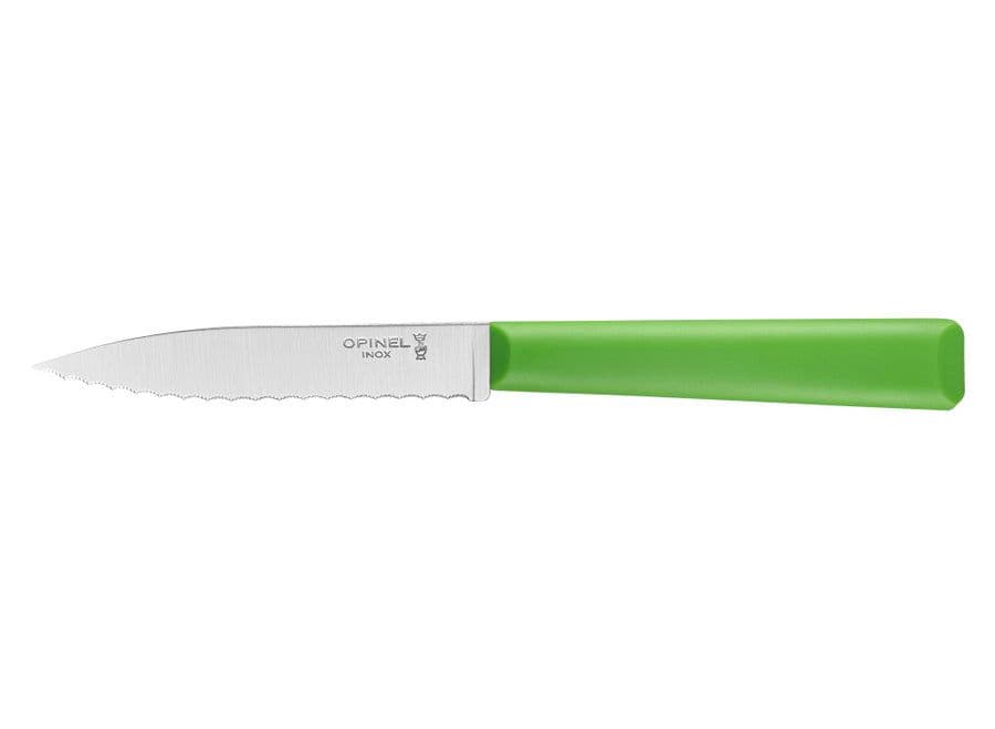 Opinel N°313 Essentiels+ Serrated Knife - Green