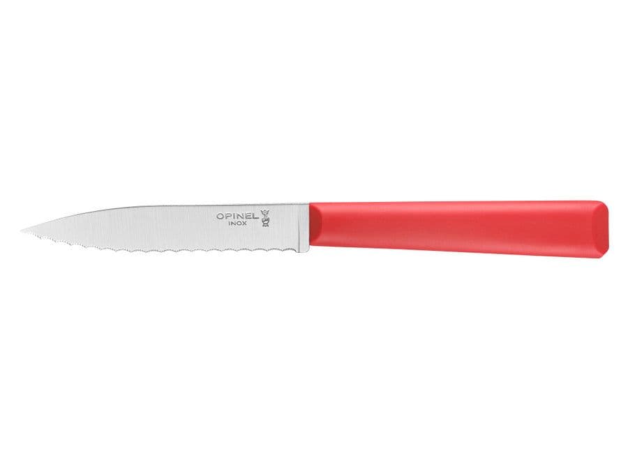 Opinel N°313 Essentiels+ Serrated Knife - Red