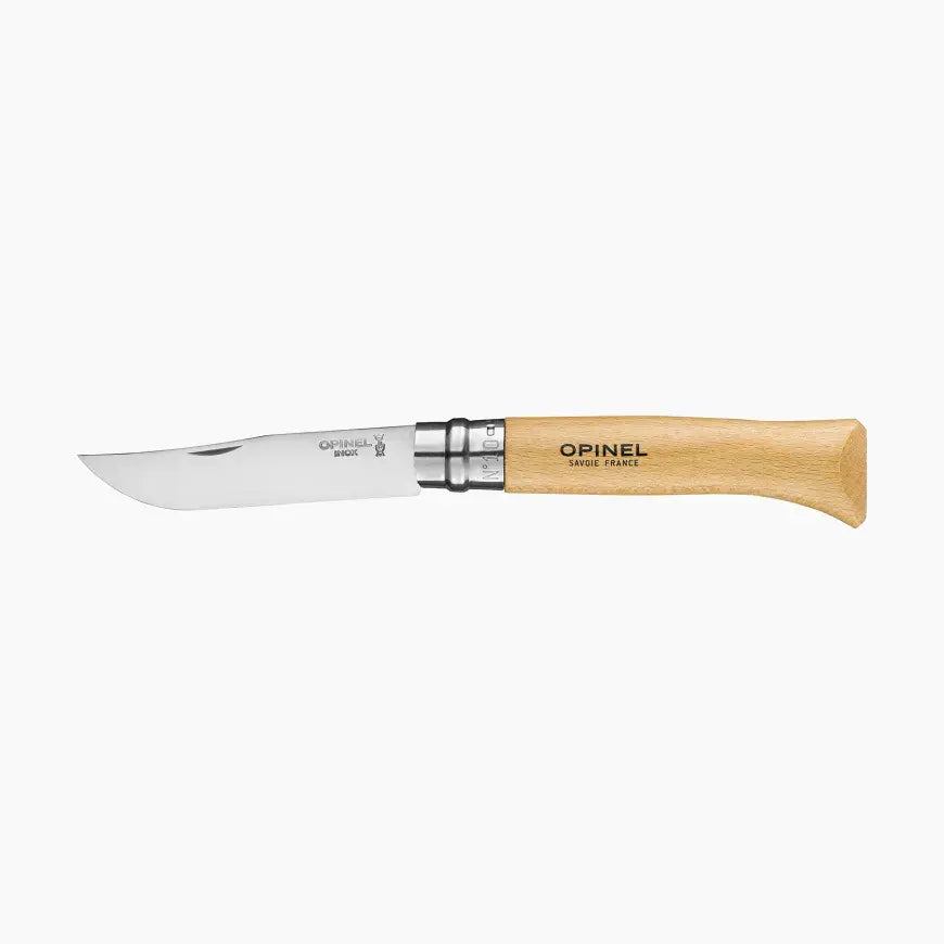 Opinel No.10 Classic Stainless Steel Folding Knife