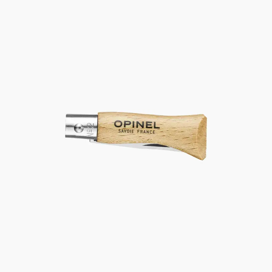 Opinel No.2 Classic Stainless EDC Folding Knife - UK Legal Carry