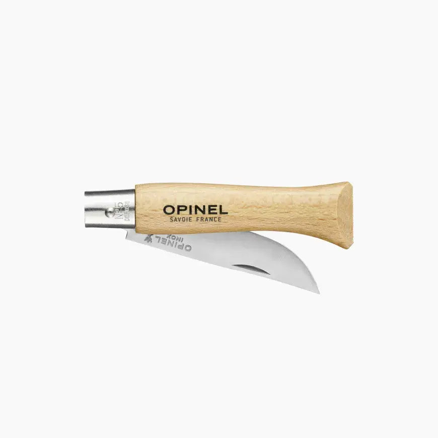 Opinel No.5 Classic Stainless Steel EDC Folding Knife - UK Legal Carry