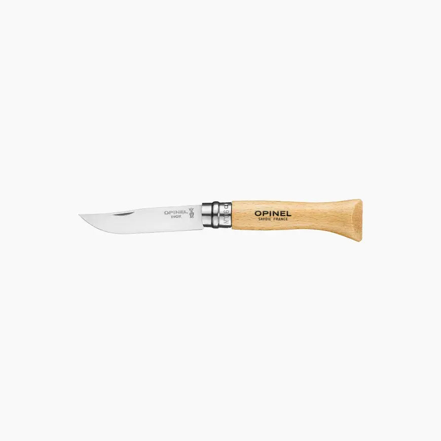 Opinel No.6 Classic Stainless Steel Folding Knife