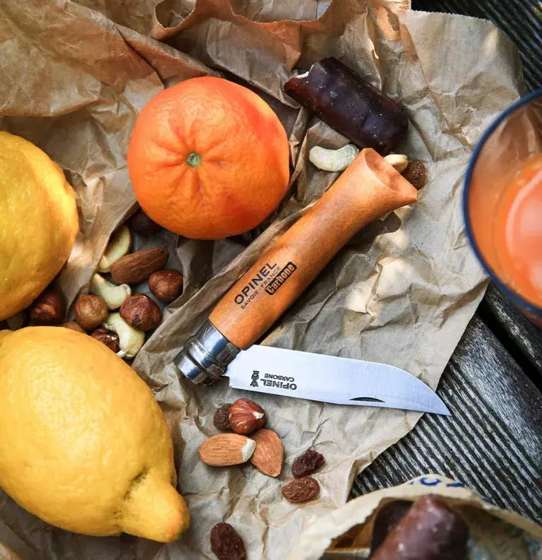 Opinel No.8 Classic Carbon Steel Folding Knife