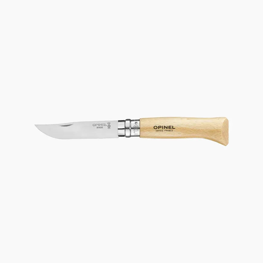 Opinel No.8 Classic Stainless Steel Folding Knife