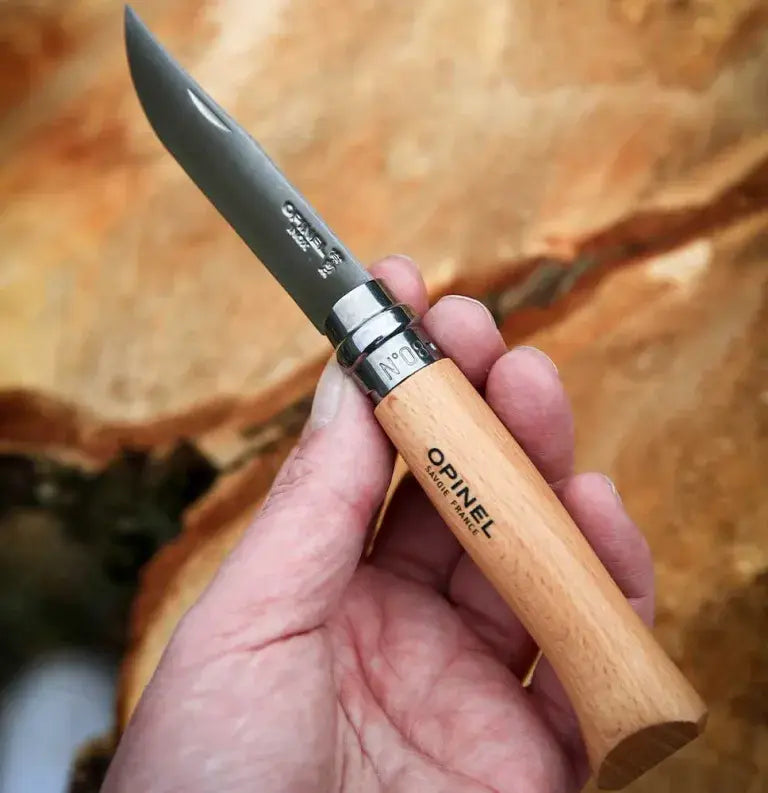 Opinel No.8 Classic Stainless Steel Folding Knife